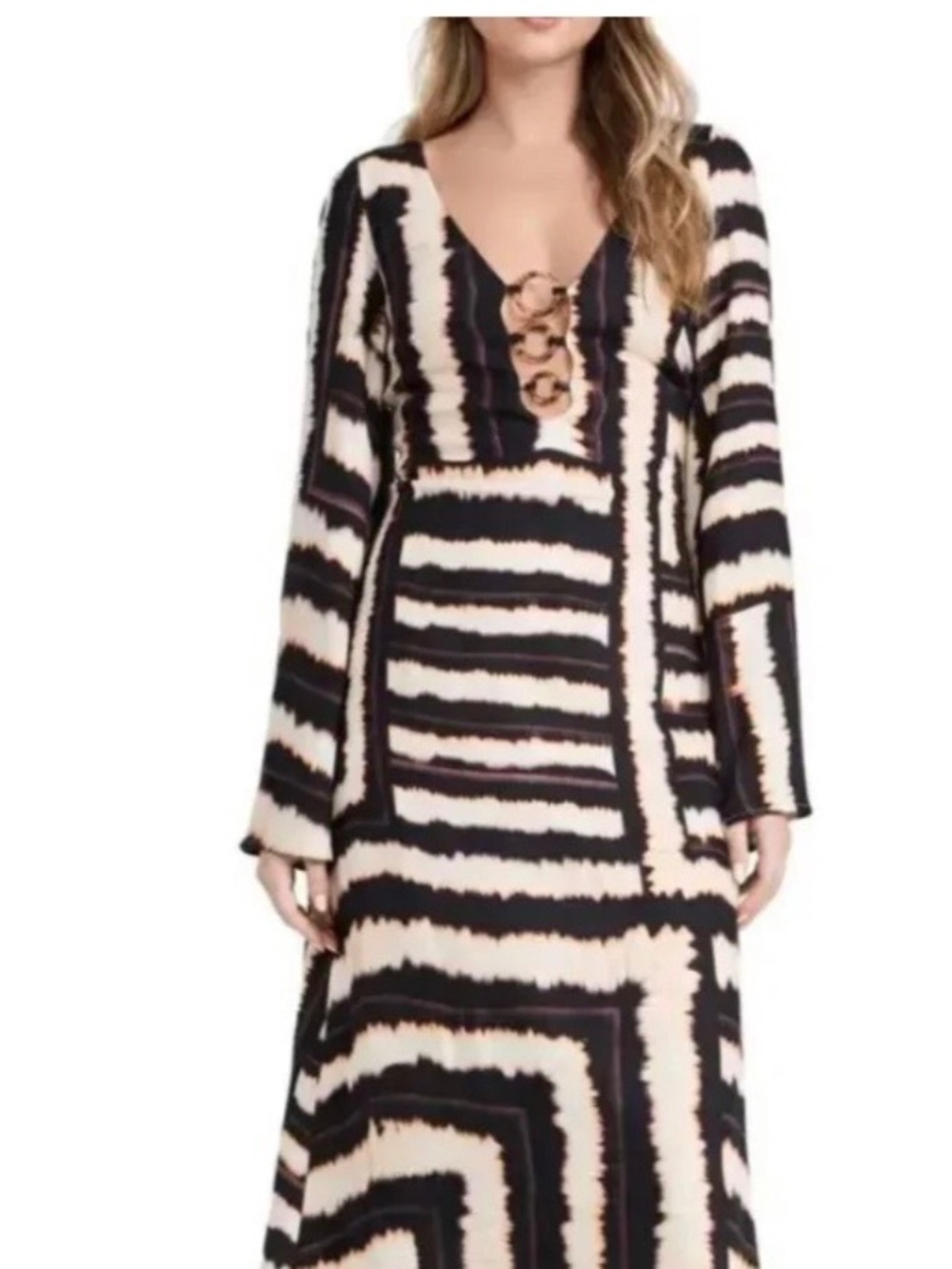 ✨ GORGEOUS SEVEN WONDERS MAXI DRESS - SIZE MEDIUM 🤎💛✨ ✨